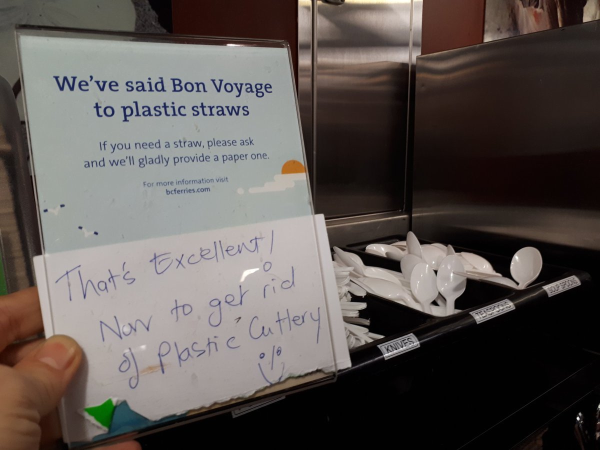 ClimateDisclos's tweet image. End #PlasticPollution @BCFerries