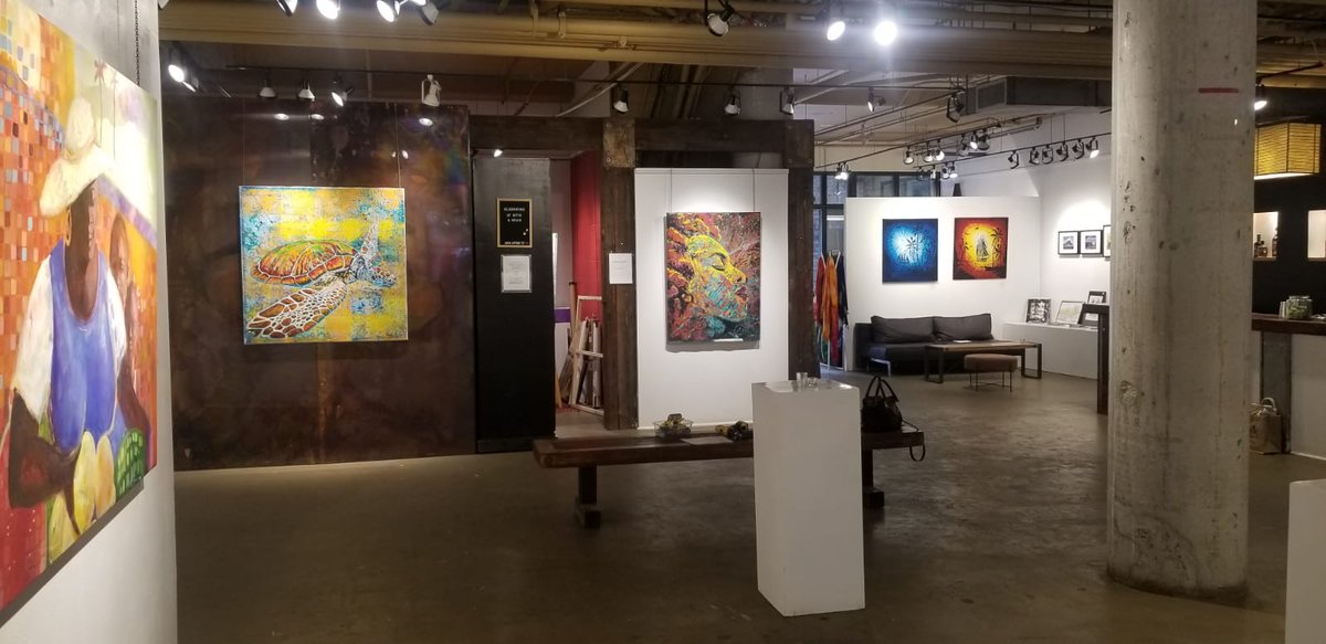 SKNHCOttawa's tweet photo. Thank you to the wonderful artists that helped to make #SKN Through Their Eyes a huge success and raised funds for #mentalhealth awareness #vaughnanslyn #roseycameronsmith #dennisrichards #PierreLiburd #deborahtyrell #caribellebatik #cliftonestaterum #hibiscusrum #shipwreckrum https://t.co/rxDgCziXHo