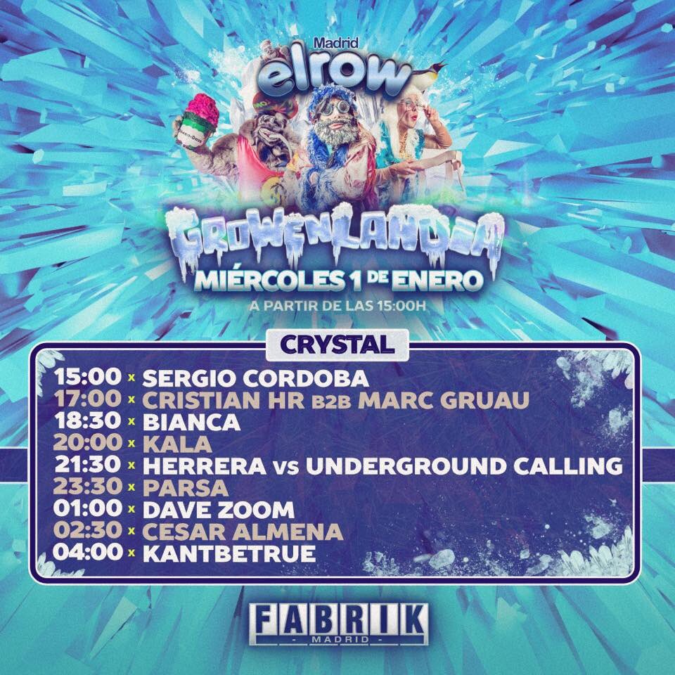 marcgruau's tweet photo. No tengo palabras para describir lo que significa compartir mi música aquí. En un evento con una  repercusión internacional enorme  cómo @elrow_  ubicado en uno de los mejores clubs de Europa @fabrikdiscoteca Vamos a empezar el 2020 a lo grande . https://t.co/GacVHuC7QV
