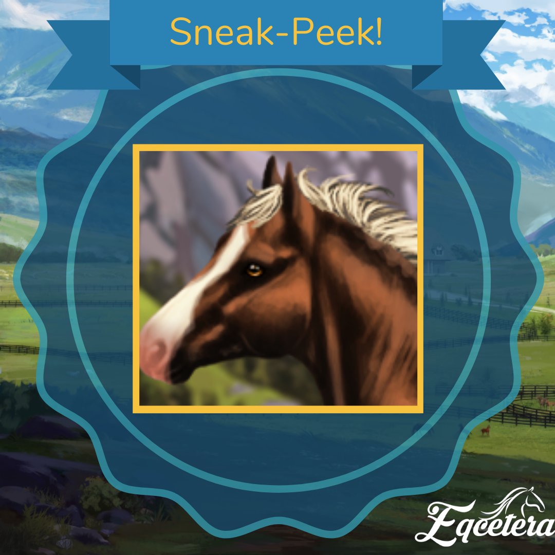 EqceteraGame's tweet photo. As the New Year comes, so does new Breed Art! Who will be spending the cold nights in your barn?
#EqceteraGame #Equestrian #HorseGenetics #HorseBreeding #HorseCompetition #Art #Crossbreed SneakPeek #NewArt #Horse #horses #horsesim https://t.co/VVAKnHPcXI