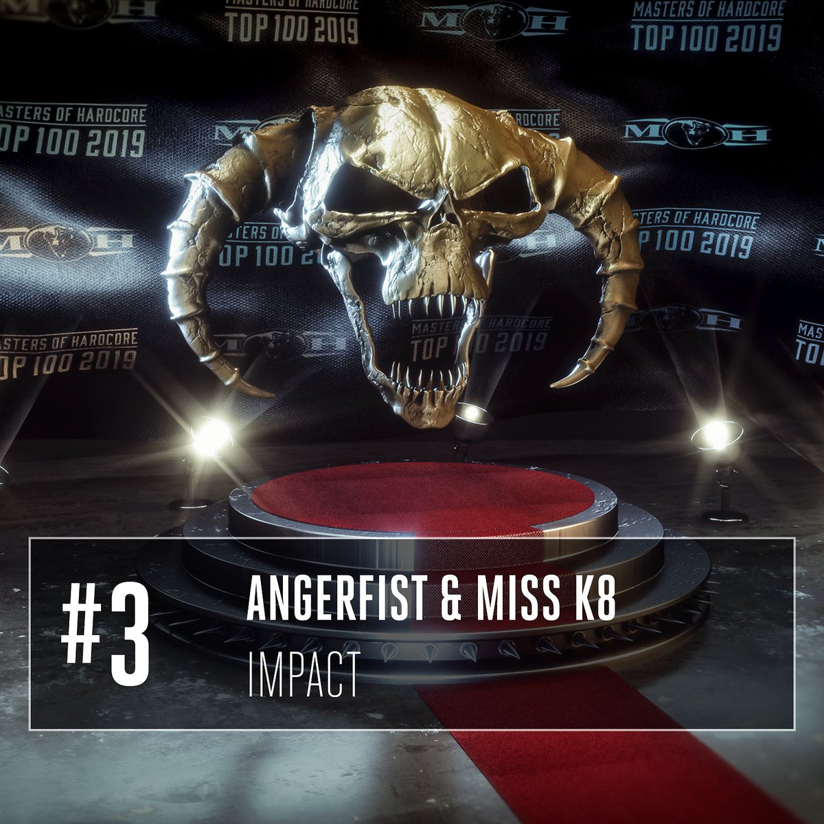 MissK8music's tweet photo. MOH TOP 100 2019 RESULTS ARE IN!
Thanks for your support!🥉

#3 Angerfist &amp; Miss K8 - Impact
#14 Miss K8 - Up In Smoke
#17 Miss K8 &amp; Nolz - Elevate
#28 Angerfist &amp; Miss K8 - Get It Lit
#59 "Battlefield" remix by The Satan
#100 "The Poison" remix by N-Vitral https://t.co/h8sMwYmdZq