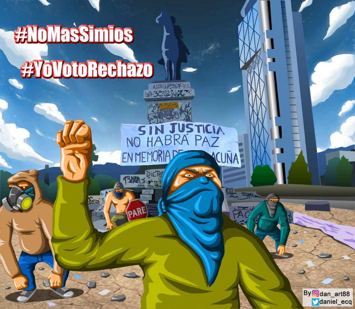 Smoke_biker's tweet photo. #NoMasSimios #YoVotoRechazo
#Valdiviacl #Osorno #puerto_montt #PuntaArenas #puq #LosLibertarios 
Créditos a @daniel_ecq https://t.co/LU59WO89xf