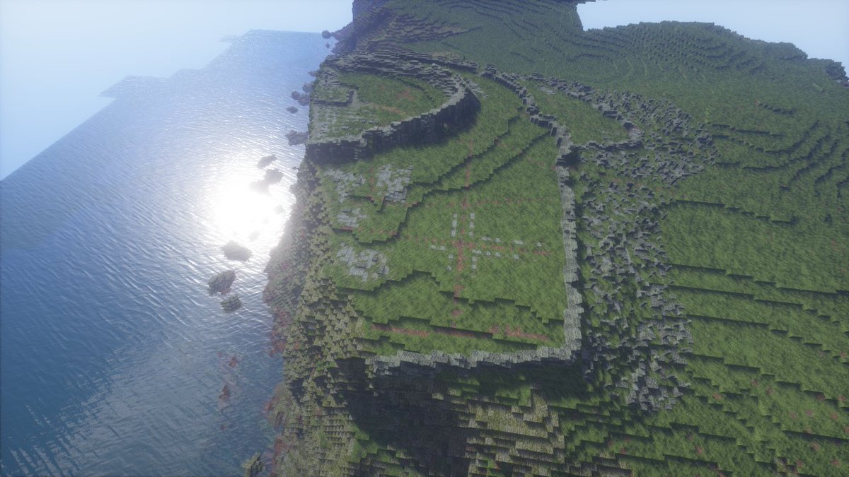 An ancient Dawn Age settlement on the cliffs of Cape Kraken in the North
#GameOfThrones #ASOIAF #Minecraft
