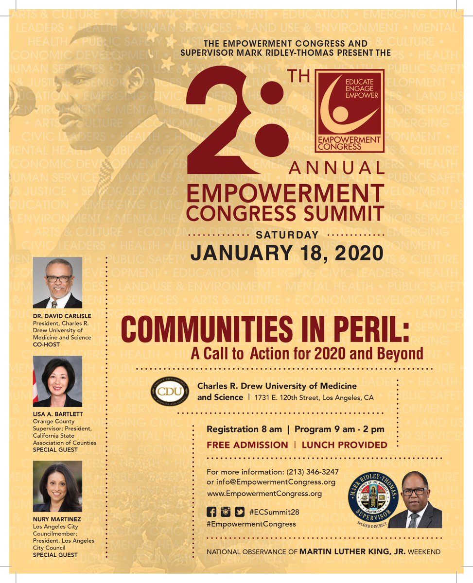 Mguevara13's tweet photo. The 28th Annual Empowerment Congress Summit is just around the corner. Please share event widely and don’t forget to register the registration link is below: https://t.co/FJKUnJuAT6
#ECSummit28 #communitiesinperil #empoweringcommunities https://t.co/PxfTSB26Vo