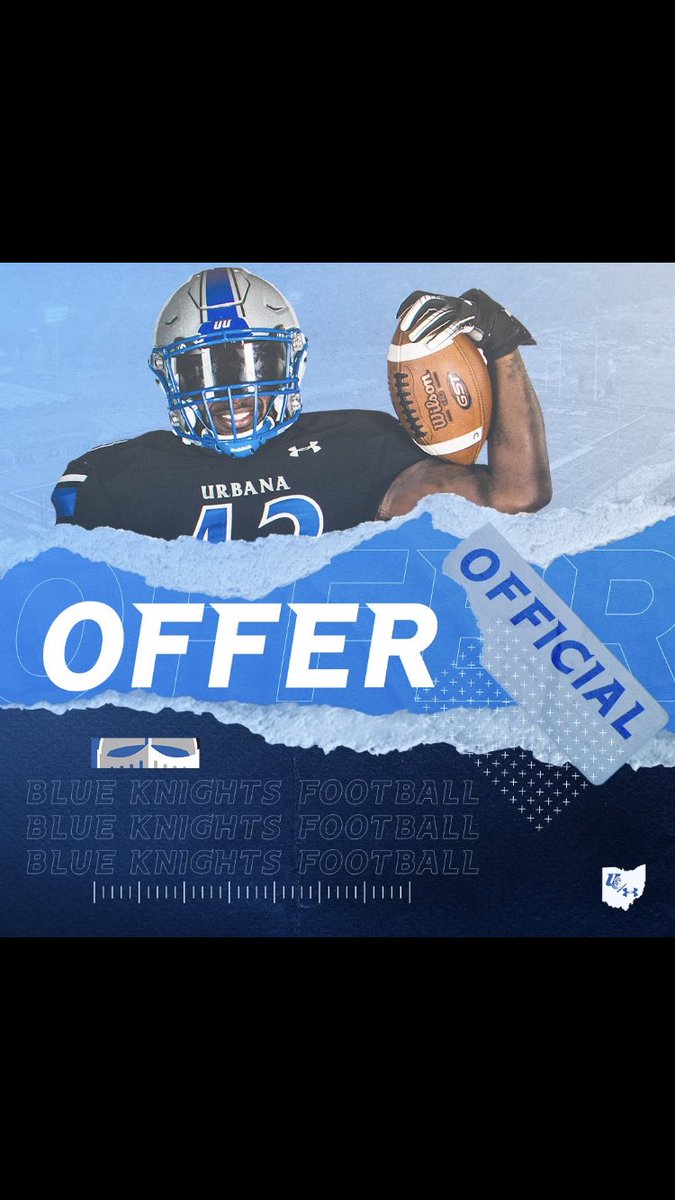 Blessed to receive an offer from Urbana University <a href="/JoeNemith3/">CoachJoeNemith3</a> <a href="/CurryCoach/">Coach Curry</a> <a href="/caprewett/">Chris Prewett</a> <a href="/hopo125/">Tyrone Hopper (Recruiting Coach)</a> <a href="/dareu_i/">i-DareU Academy Inc.</a>