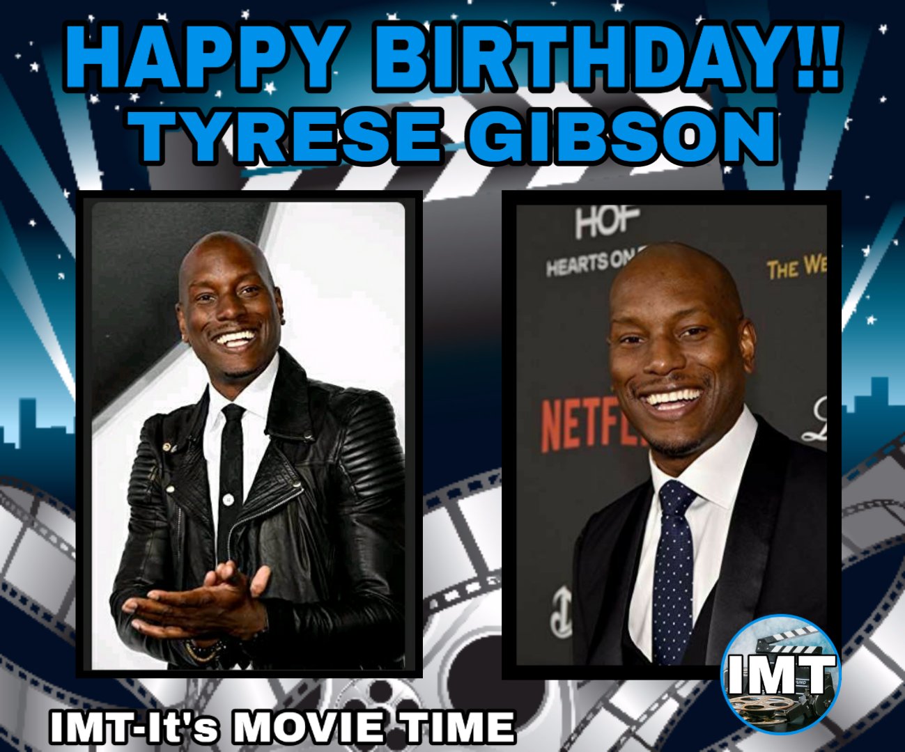 Happy Birthday to Tyrese Gibson! The actor is celebrating 41 years. 