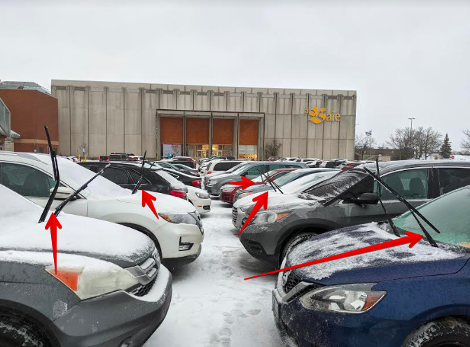 anibal2j's tweet photo. @elonmusk This time of year, very useful to put wipers up all the way. Can we have this with wiper service mode? https://t.co/fxt2syvKdM