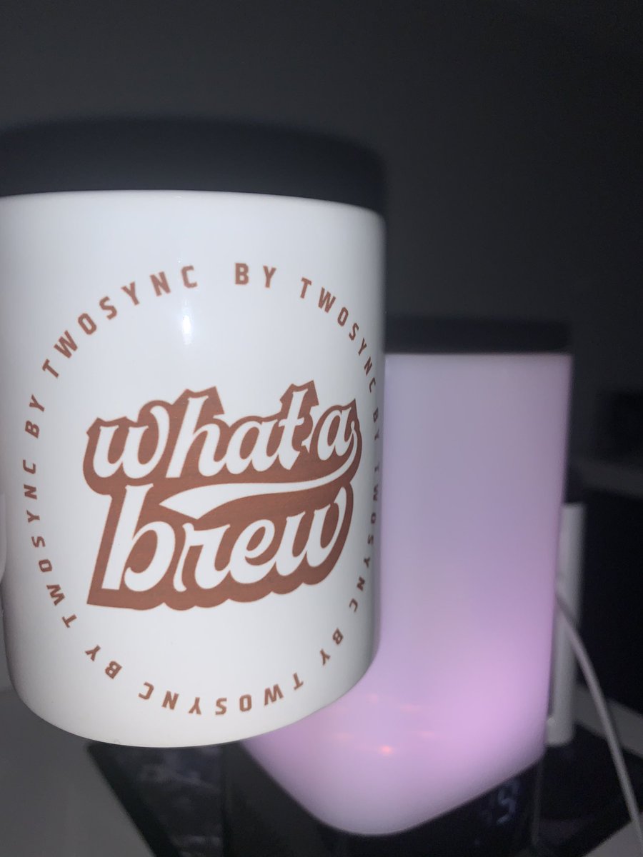 braund_daniel's tweet photo. @TwoSyncOfficial First brew in the new mug π€ #whatabrew https://t.co/SJndfZmXpu