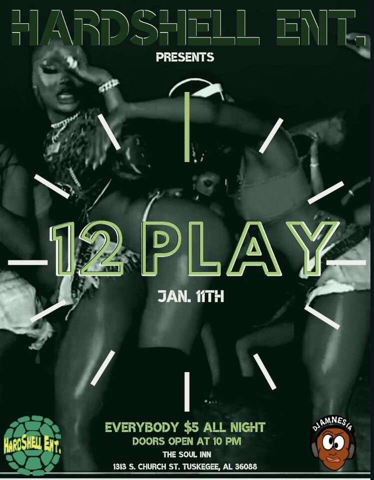 iHeartAmnesia's tweet photo. Look we drinking, dancing, having fun all night. Hell even @myasubuzz yall pull up. Ass will be thrown, will you catch it? #12Play #J12 #TuskegeeHardshells #BloopAgenda #TU19 #TU20 #TU21 #TU22 #TU23 https://t.co/RG9AG3ICCq