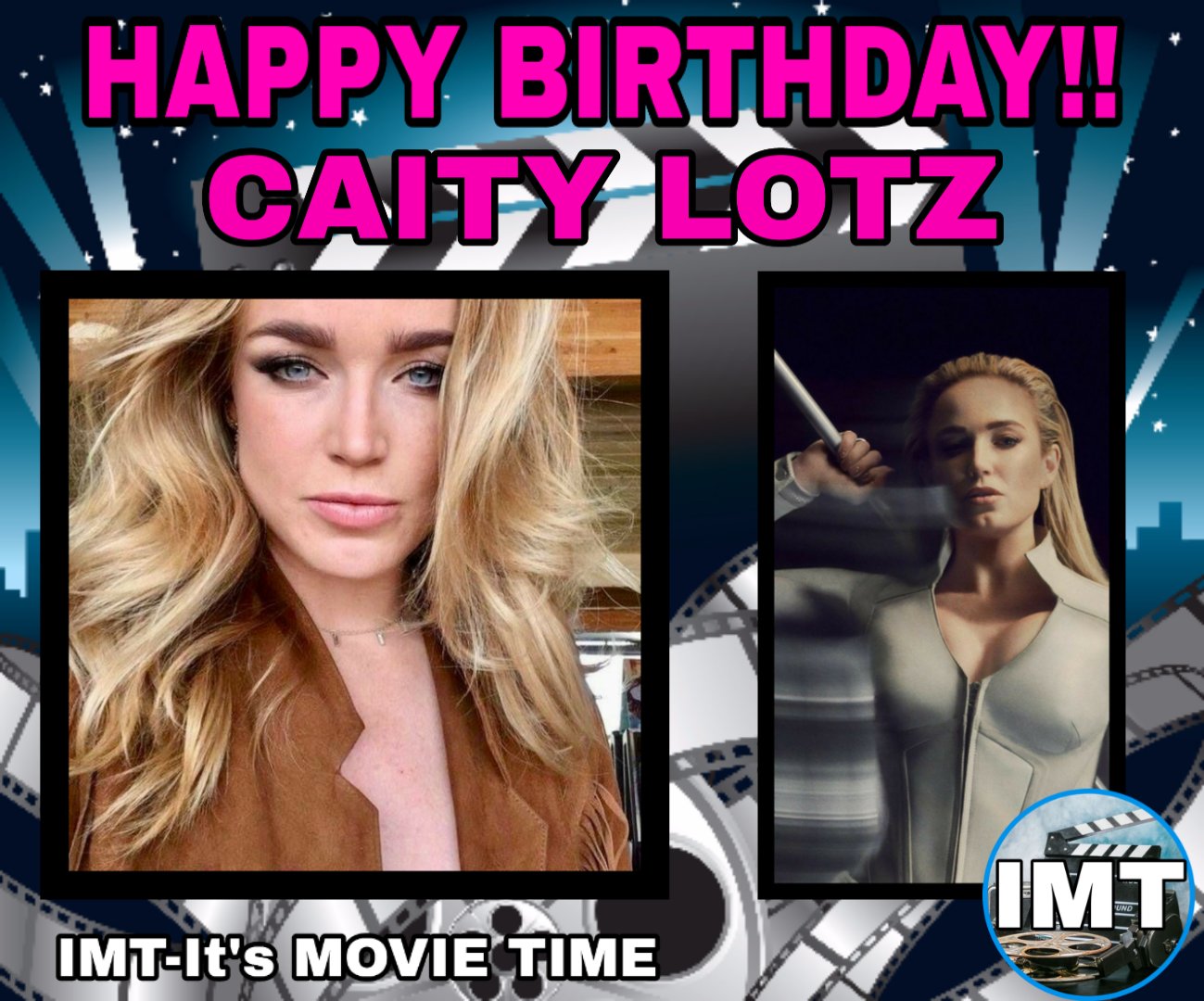 Happy Birthday to the Beautiful Caity Lotz The actress is celebrating 33 years. 