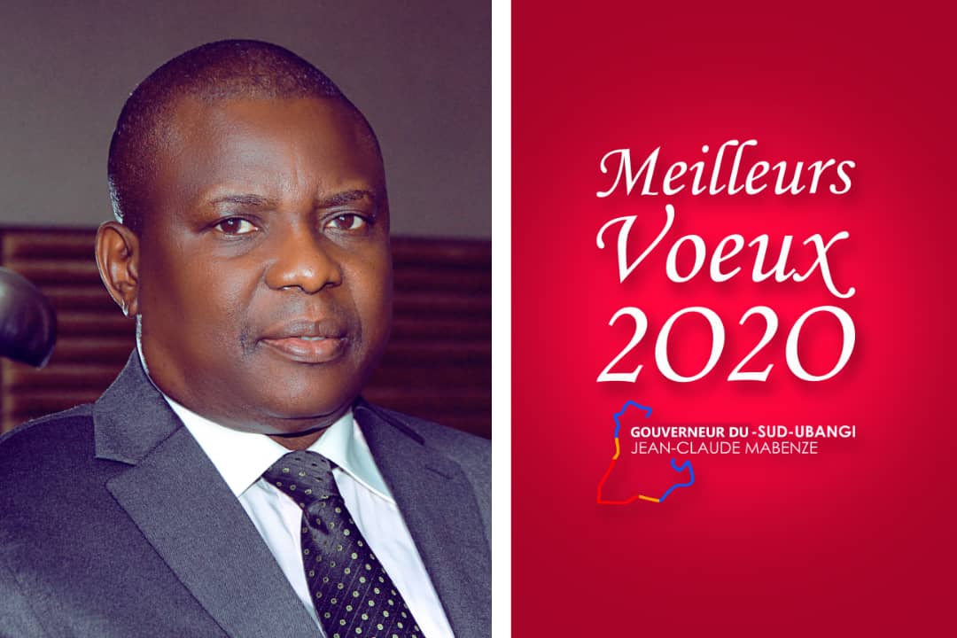 GouvMabenze's tweet photo. "Adresse à la province du Sud Ubangi"

~Fort d mon engagement à vs servir et à rendre la province émergente, 
G proclame cette année 2020 comme celle d la Reconstruction
G souhaite donc à tous les fils et filles d ma province et d la Rdc, d vœux d prospérité, d bonheur et d santé https://t.co/eYXclCvu0Y