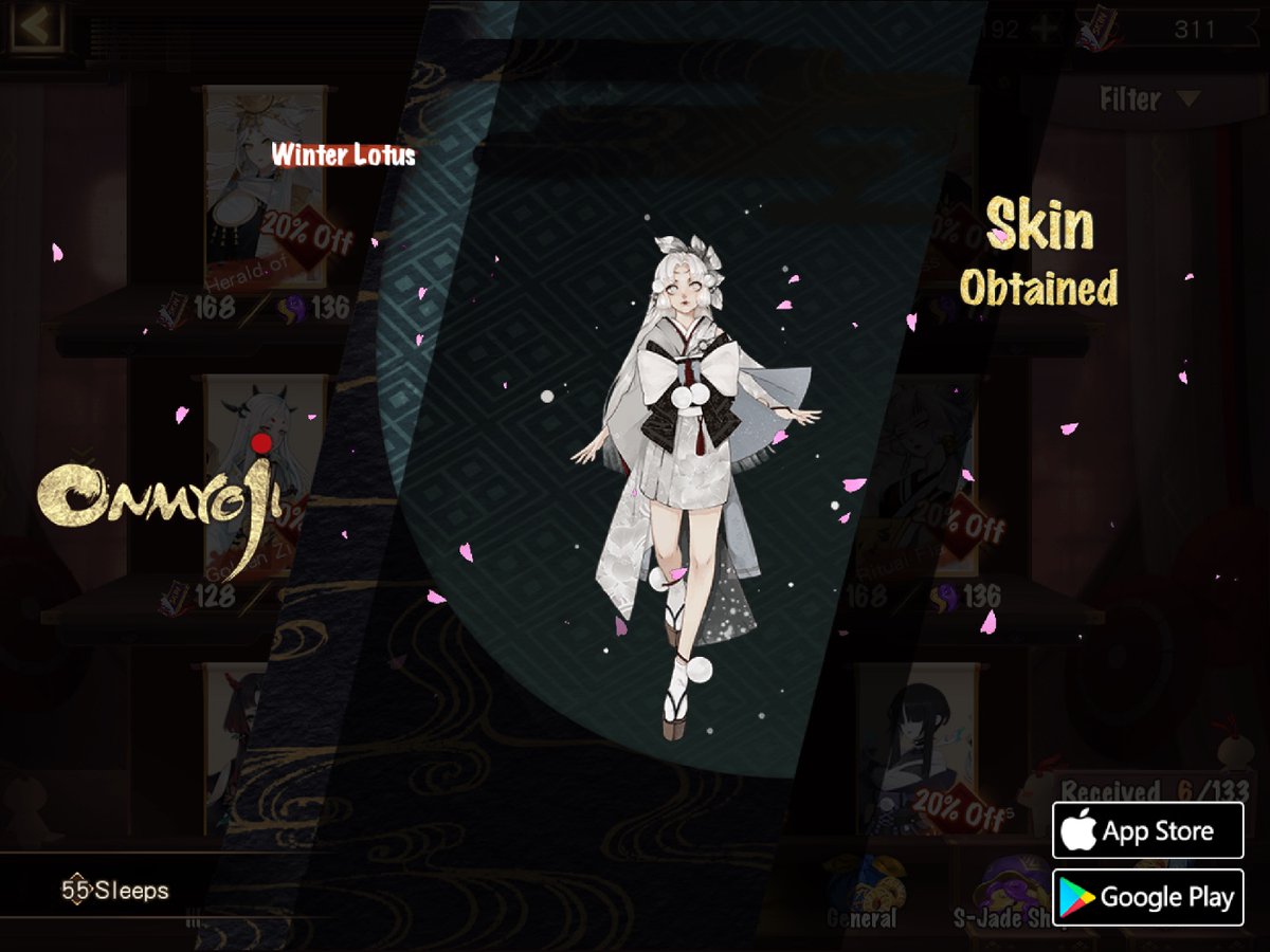 goodrandomness's tweet photo. #Onmyoji# I got a brand new rare skin! Check it out and try your luck! https://t.co/WGNop1FzSM