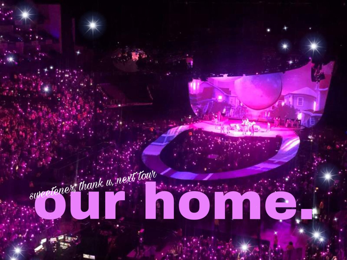 sucessfulxari's tweet photo. this will forever be our second home. our magical and happy place. donโt know a better place. ๐ค @ArianaGrande miss u #ourswt #SweetenerWorldTour https://t.co/pTtOHE3DUU
