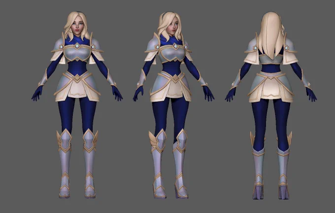 Lux Crownsguard ✨ I wanted to make an in-game fanart model this time so she is a bit more Demacian ?⚔️

Happy New Years everyone!

#LeagueOfLegends #League_of_Legends #ArtofLegends 