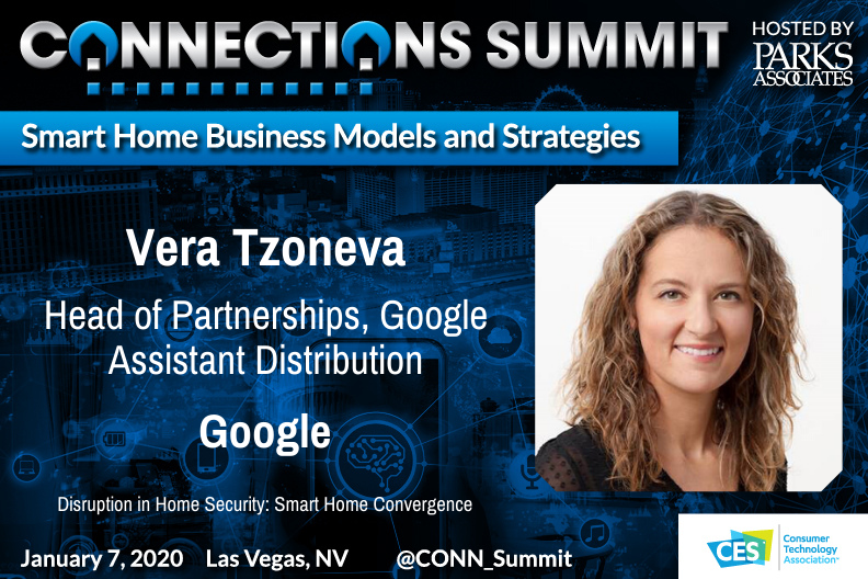 Very excited to announce <a href="/Google/">Google</a> as a #CONNSummit20 speaker! Join us on Jan 7 for insights on #homesecurity disruption and the rise of #DIY: bit.ly/CONNCES2020 #CES2020