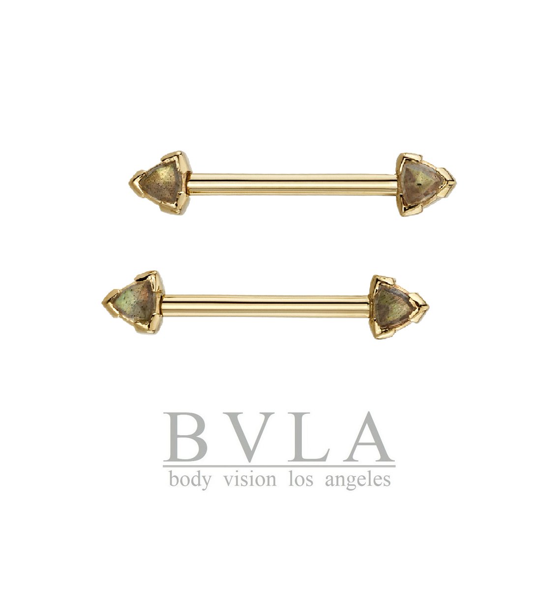 Trillion Bell with Rose Cut Labradorite!
sku# 07-0094