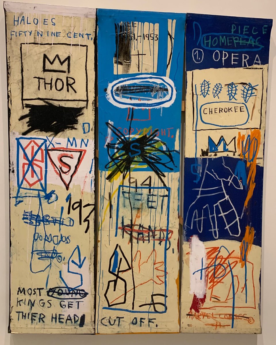 HenryonPopArt's tweet image. Jean-Michel Basquiat "Charles the First" Original, 1982/2005
.
#Basquiat #Charlesthefirst #JeanMichelBasquiat #original #artwork #streetart #graffiti #guggenheim #guggenheimshow