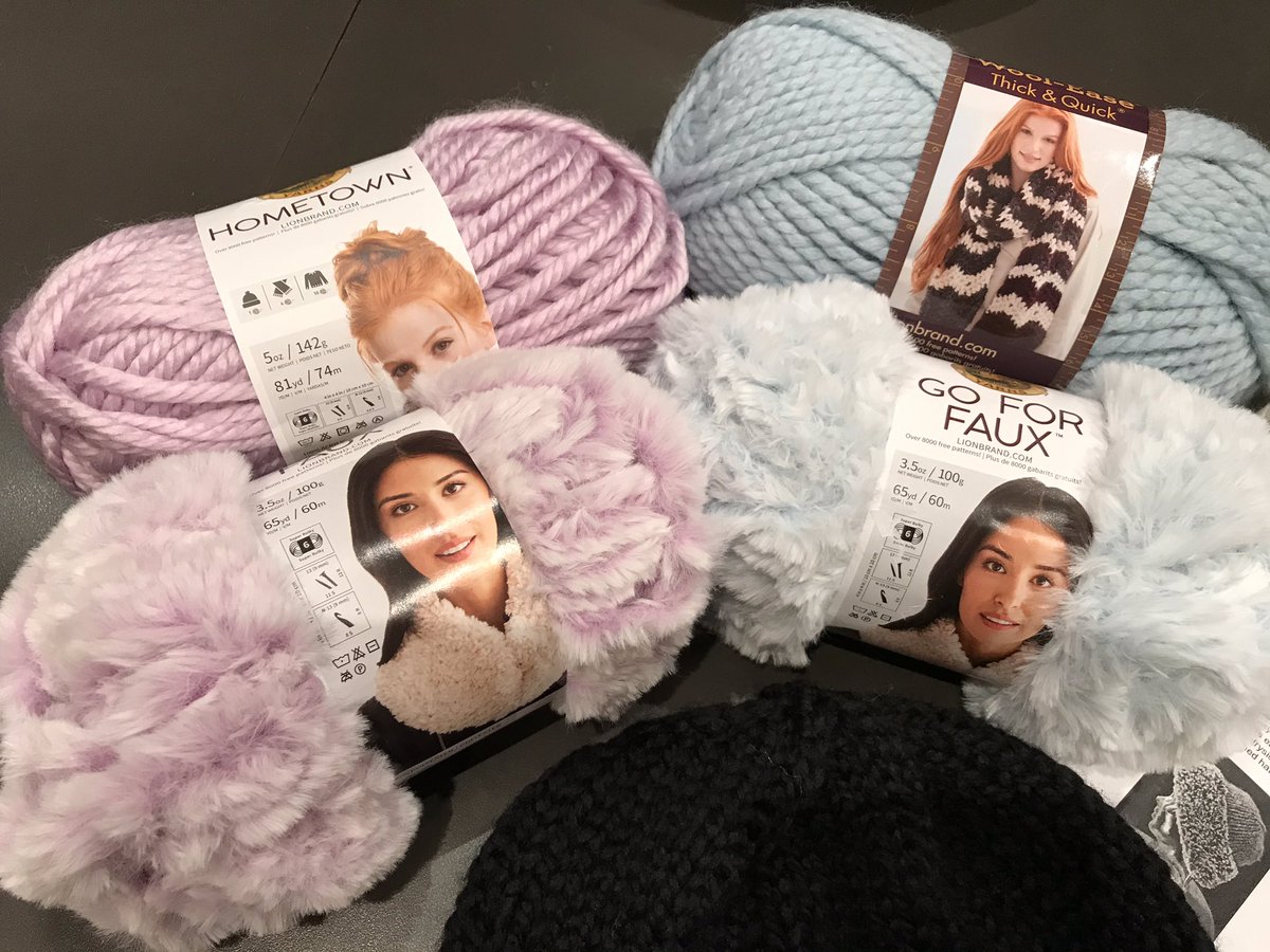 lbystudio's tweet photo. Look at this beautiful hat @sisbear55 made!  She used #LionBrandYarn #GoForFaux and #WoolEaseThickAndQuick. The pattern is called Lara by @lee_youngman_ , and is a free pattern on @hi.ravelry. Look at these other color combinations, which one do you like best? #fauxfur #DrZhivago https://t.co/EgTpbYiVwy