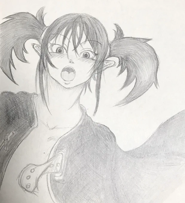 #今年一番伸びた絵をもう一度おぉ…本当にもう今年が終わってしまうのですね!創作について真剣に考えることができた良い年でした(;ω;)来年こそ本編公開したい! 