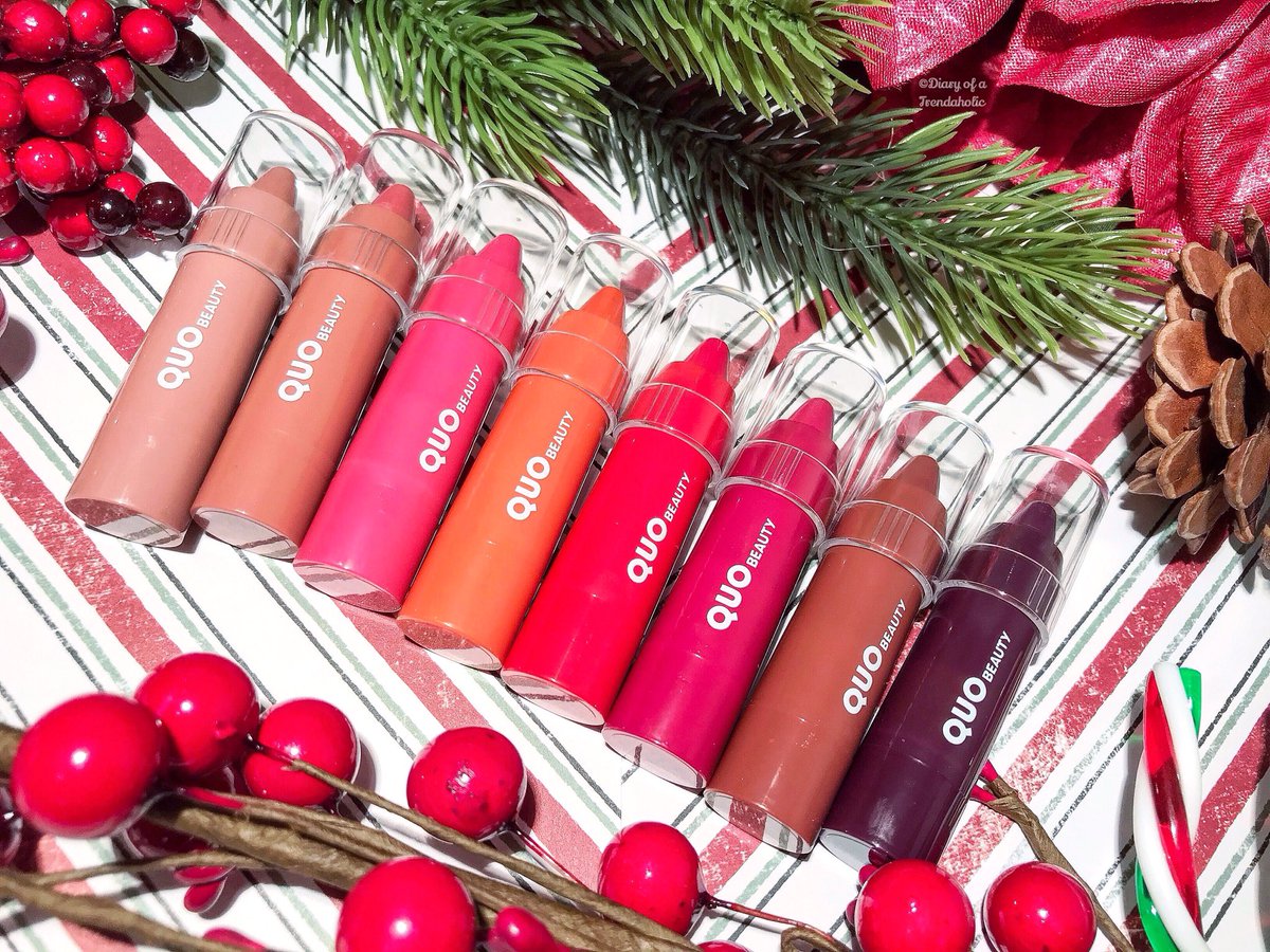 EricaChristinaD's tweet photo. Love these mini matte lip crayons from #QuoCosmetics https://t.co/w8IvcnWes6 @ShopprsDrugMart #makeup #beauty #lipstick https://t.co/tJPrLffHTg