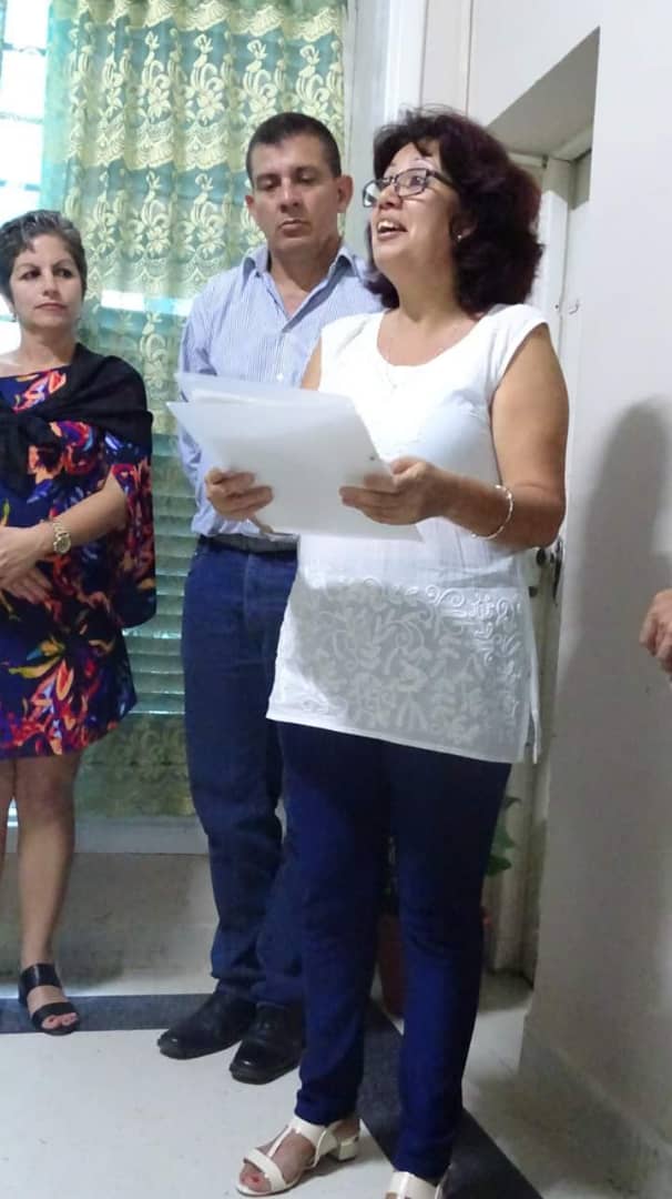citmacuba's tweet photo. En saludo al #61Aniv del Triunfo de la Revolución, se inaugura la ampliación del Archivo Histórico Provincial de #Holguín, con la presencia de autoridades del PCC y Gobierno del territorio y Viceministro #Citma @cienciaencuba
#MemoriaHistorica #Cuba @ElbaRosaPM @InesMChapman https://t.co/a5DgjTiKlW