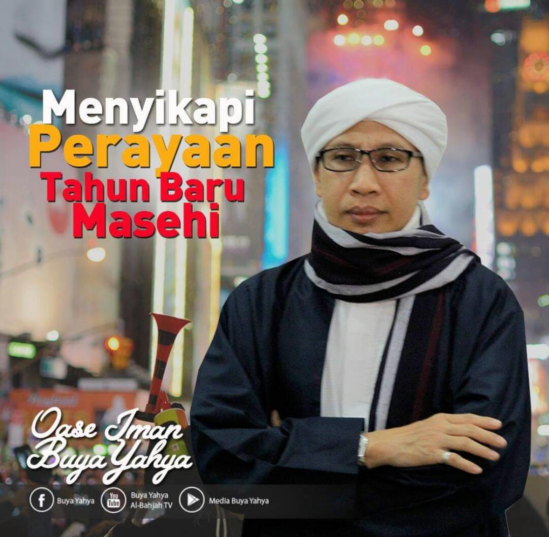 MENYIKAPI PERAYAAN TAHUN BARU MASEHI
Oleh : Buya Yahya

Suatu hari, Rasulullah Saw duduk bersama para sahabat, di situ beliau bercerita tentang hari kiamat dan yang berhubungan dengan hal tersebut. Semua sahabat terpaku dan menangis

Baca selengkapnya: buyayahya.org/perayaan-tahun…