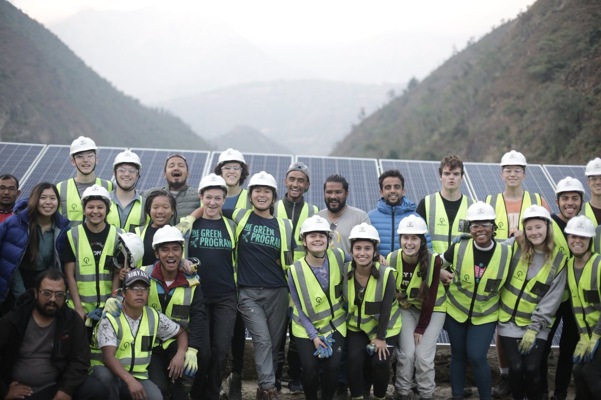 me1issalee's tweet photo. We closed out #2019 by providing 200 people in rural communities with irrigation and drinking water in #Nepal with @theGREENprogram. Be a part of the change in #2020 on an upcoming program with us! #onlyonthegreenprogram https://t.co/4yKbKYjUHT