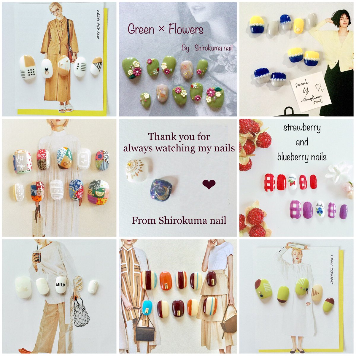 しろくまnail tweet media