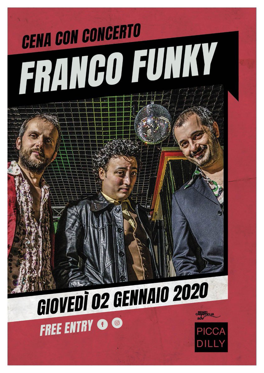 GiordanoCanonic's tweet photo. Giovedì 2 gennaio...torna la musica al Picca! Accompagnerà una cena https://t.co/GC8GoDsjrv