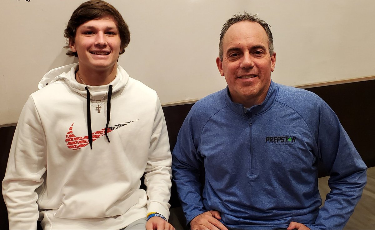 Great to meet with PrepStar Elite 2021 QB @CasciolaDante of Weddington (NC) HS outside of Charlotte today. The 2X state champion has a bright future! @BigDubFootball @WHSWarriors @QBC_Charlotte @nc_hsfb @UCNCFootball @PrepStarMidwest @CSAPrepstarNY #PrepStarQBClub