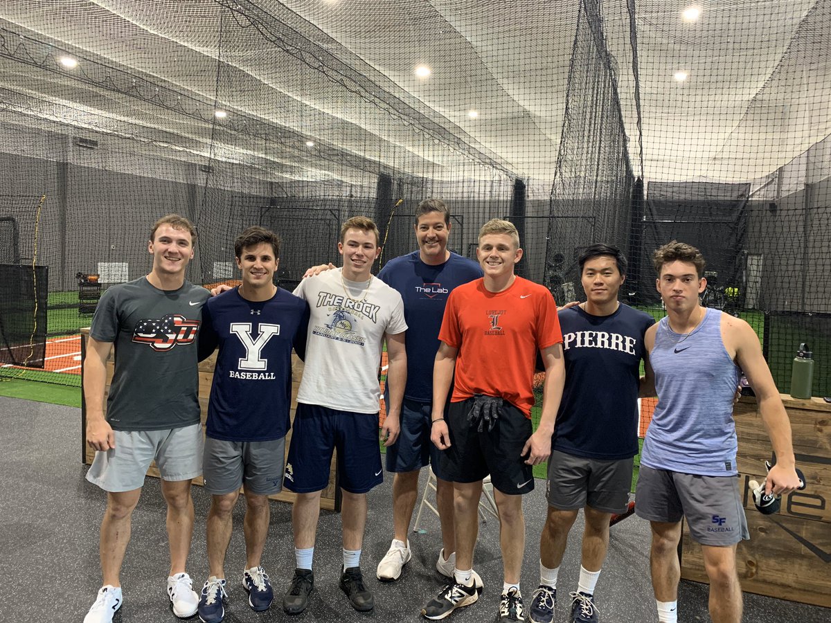 epsteinhitting's tweet photo. What an awesome opening weekend @thelabbcs with this college crew! @big12baseball @IvyLeague x 3, TX and FL JUCOS all represented. We busted it for 3 straight days and are primed for greatness! https://t.co/NKazkNx66m