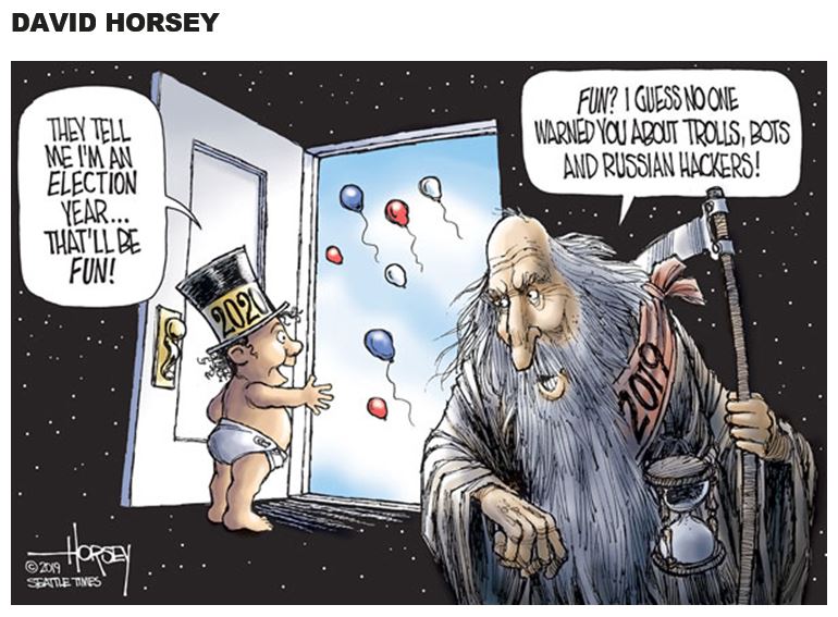askboomer1949's tweet photo. 2 0 2 0 
N E W 
Y E A R 
...trolls, bots and Russian Hackers - oh my!
#RussianHackers #TrumpTrolls #SandersTrolls #NoDINO #Resistance #VetsResistSquadron #Election2020 #PutinBOTS #TrumpBOTS #GOPbots #SandersBOTS #TakeTheMoneyAndWin https://t.co/akM5iMniPm