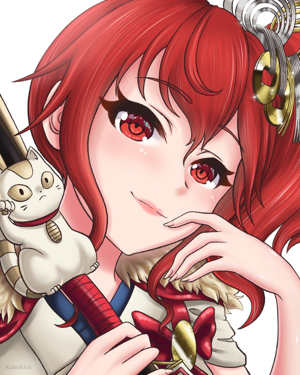 Kalesklok's tweet photo. New Years Anna! 🎇🏮🎊
#FEHeroes #FEH #FeAnna #FireEmblemHeroes https://t.co/RVNU5GXuEO
