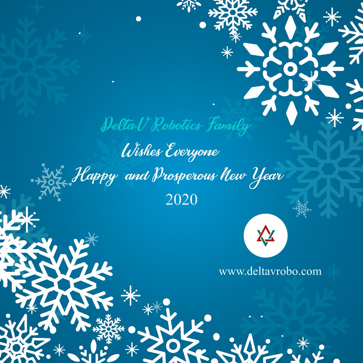 DeltavAnalytics's tweet photo. Wishing Everyone Happy and Prosperous New Year 2020 . #deltavrobotics #NewYear https://t.co/er9knxZ9MH