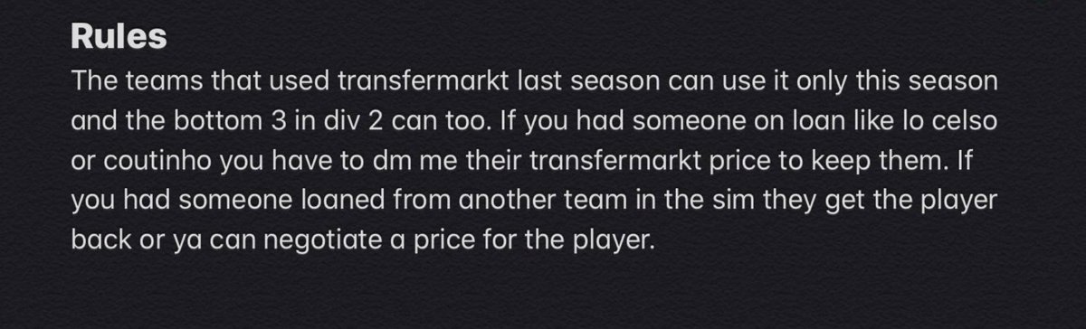 SupremeLeagues's tweet photo. The 2nd season window has officially opened rules and budgets. https://t.co/RcPe0ZSZCu