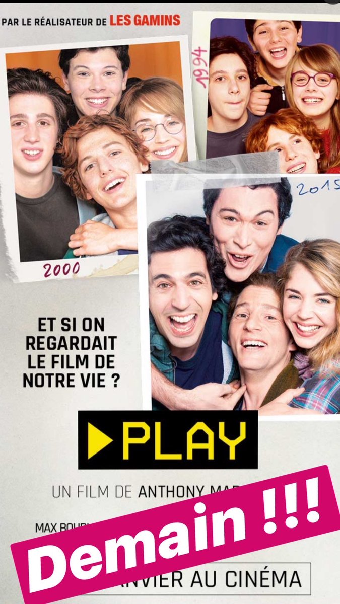 anthomarciano's tweet photo. Demain au cinéma !! https://t.co/7ipxNLXJik