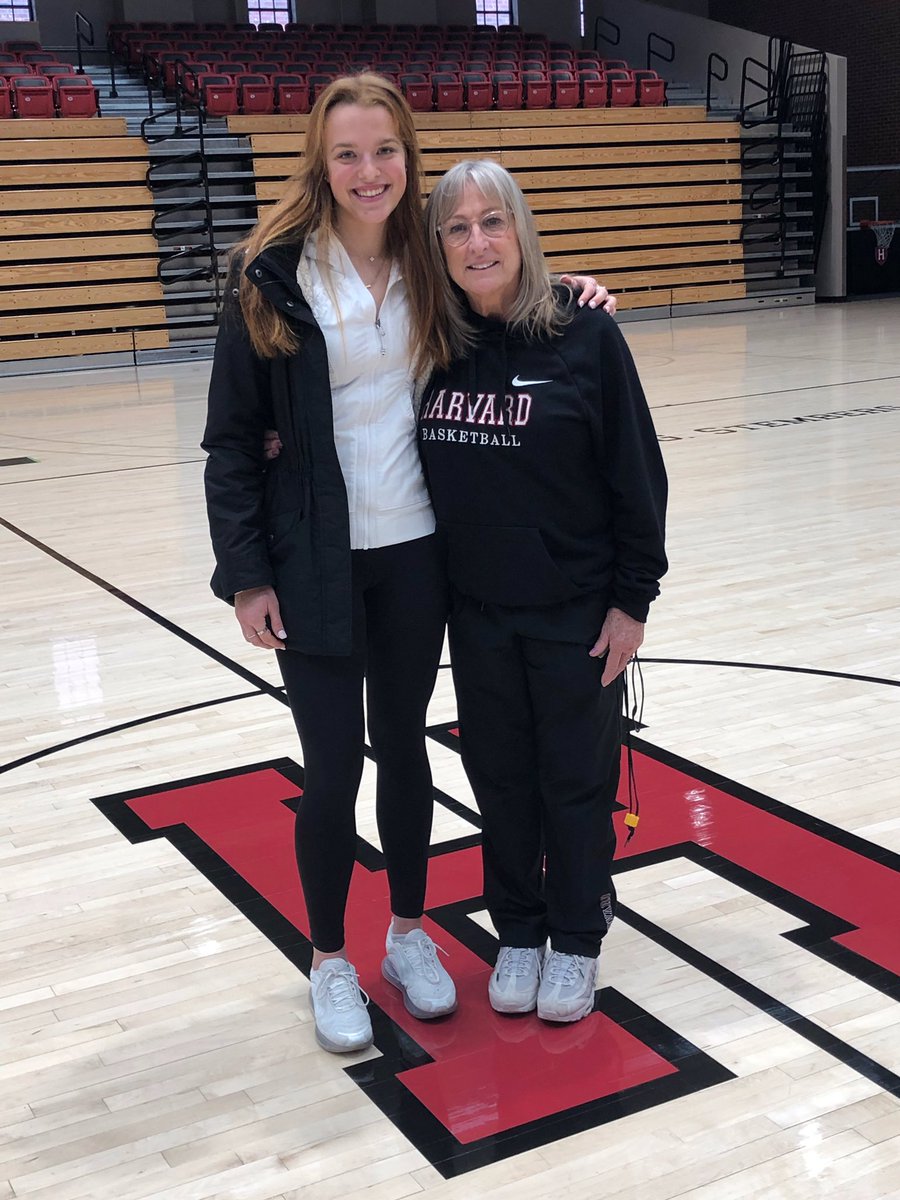 Great unofficial visit <a href="/HarvardWBB/">Harvard Women's Basketball</a> for 2021 <a href="/KoriBarach/">Kori Barach</a> !