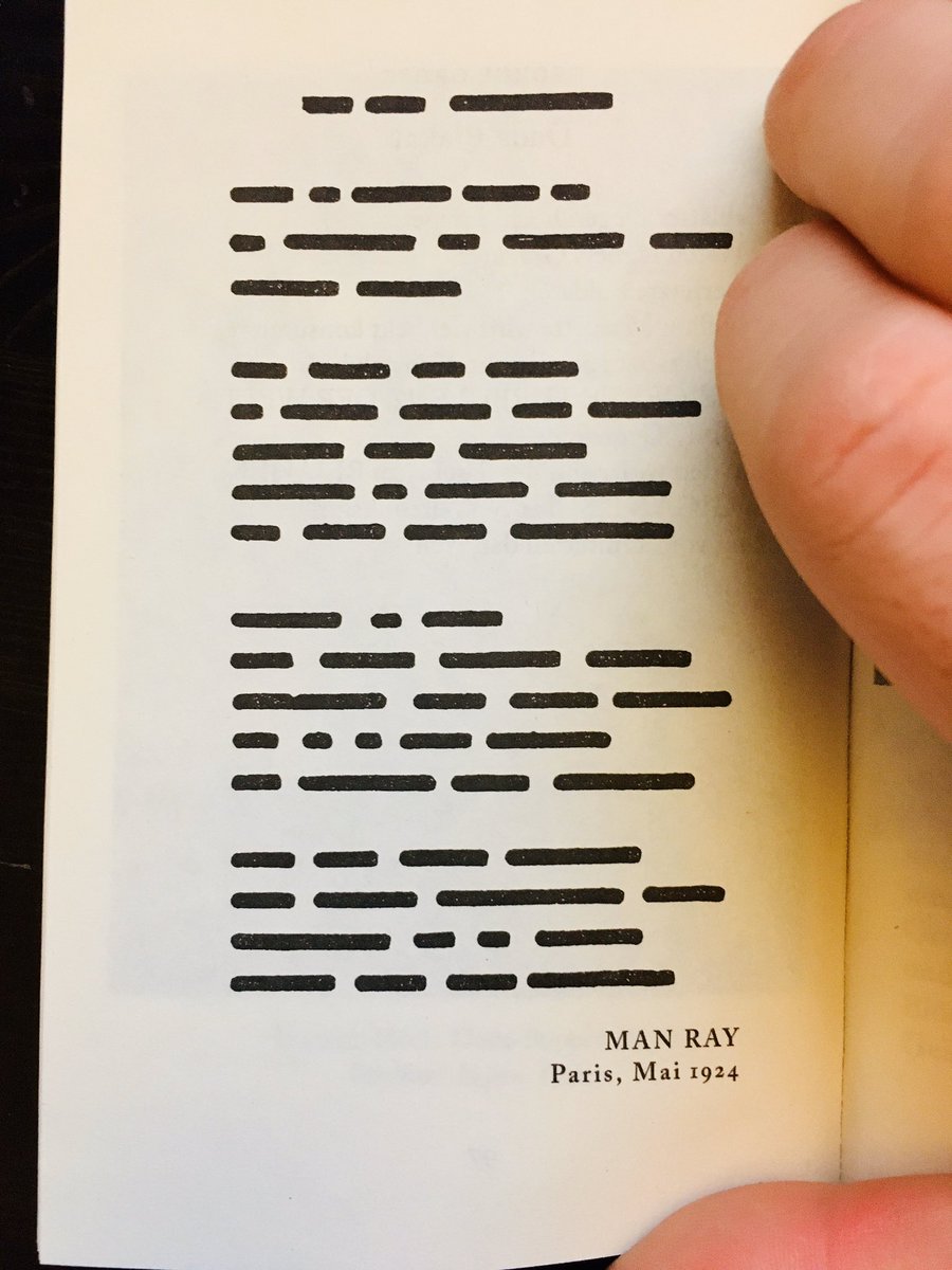 Man Ray, Untitled (1924) #twitterpoetryclub