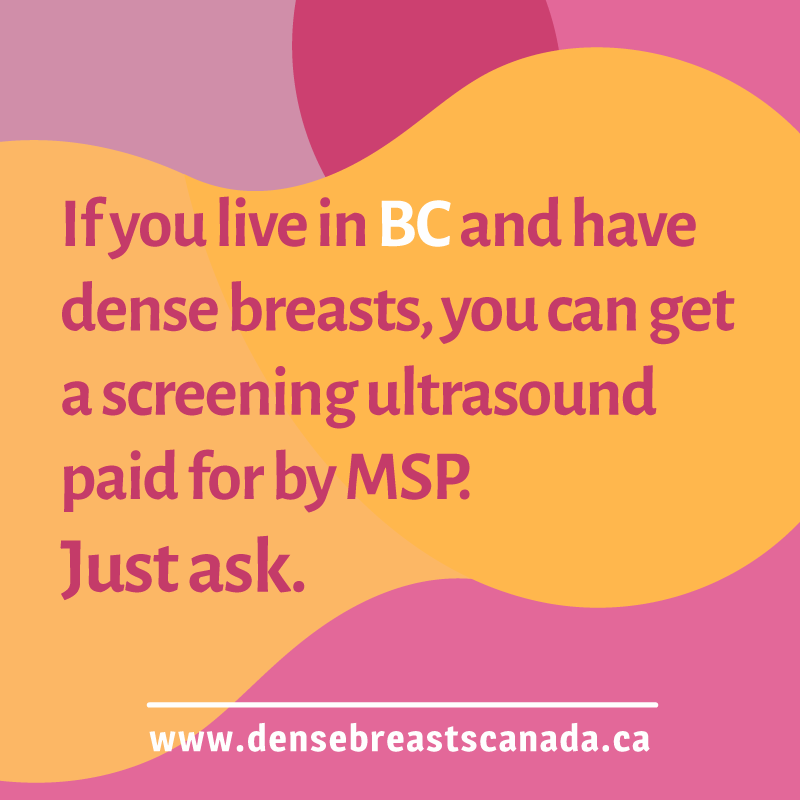 densebreastscdn's tweet photo. Thanks to @adriandix and the BC govt for implementing this a year ago. As a result, cancers missed by mammograms have been found earlier in women with denser breasts. 
Until there's a cure, let's find cancer early and small. https://t.co/fAzJYo309N