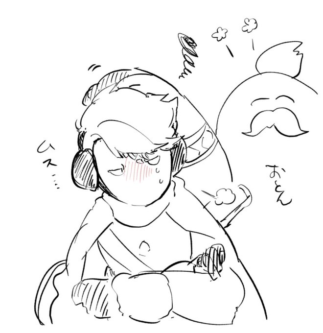 この前のsky絵チャ落書き 