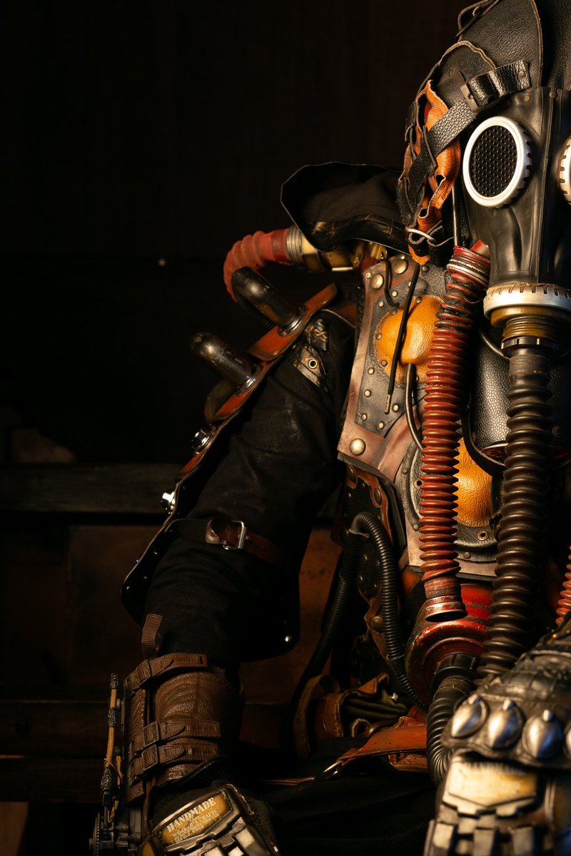 Haruka ガスマスクの人 今年のガスマスク納め 撮影 廉慈さん Renji440 Steampunk スチームパンク みんなのスチームパンク1912