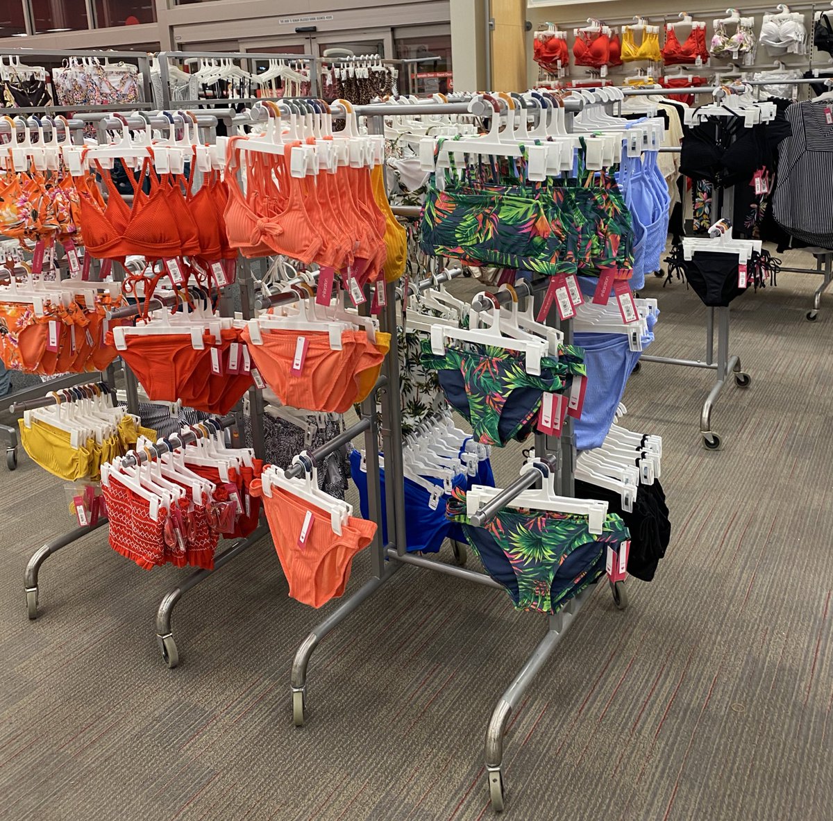 JOostdyke's tweet photo. ‘Tis the sea-sun for swim! Get all your spring break necessities at #T1052 
@settoselltarget @laren_john @jamaal_edwards @TGTStaci https://t.co/Ymo13oVKEc