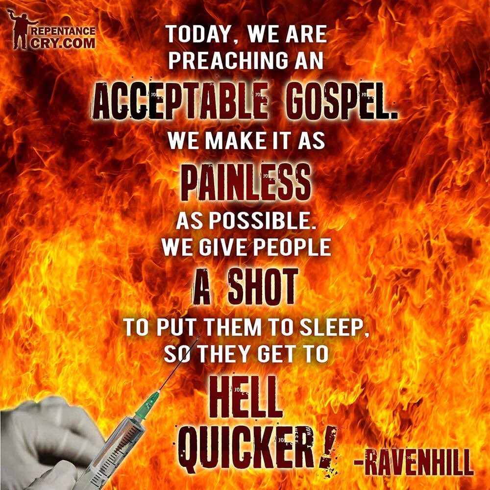repentancecry's tweet photo. ARE YOU PREACHING A FALSE GOSPEL? https://t.co/373iAyazz4