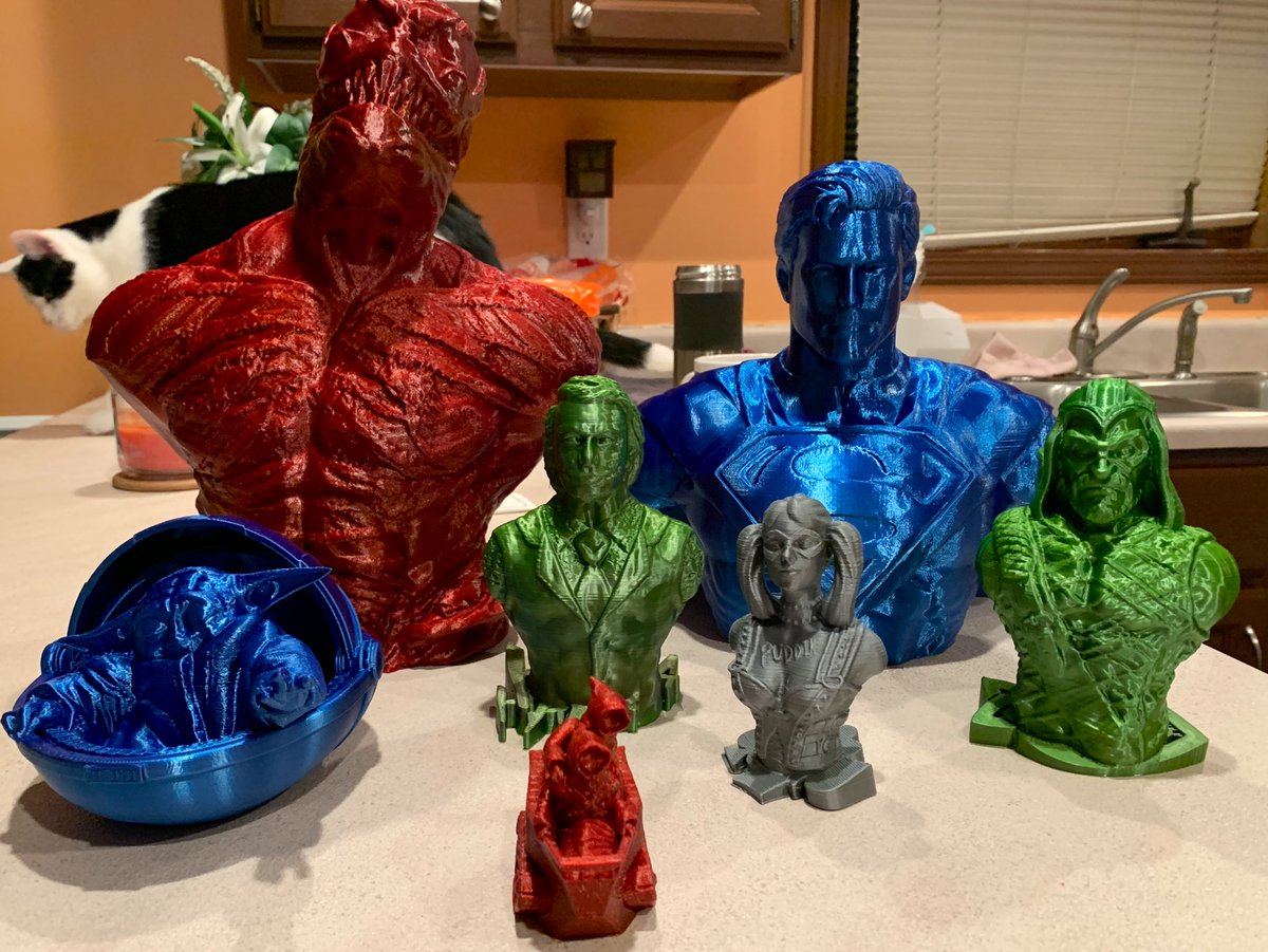 TTYT3D's tweet photo. So. Much. Silk. This is the way! #3Dprinting #3DPrinted #SILKPLA https://t.co/VmDCfEPClO