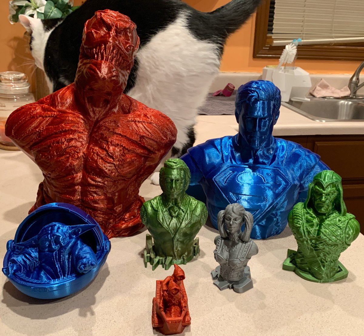 TTYT3D's tweet photo. So. Much. Silk. This is the way! #3Dprinting #3DPrinted #SILKPLA https://t.co/VmDCfEPClO