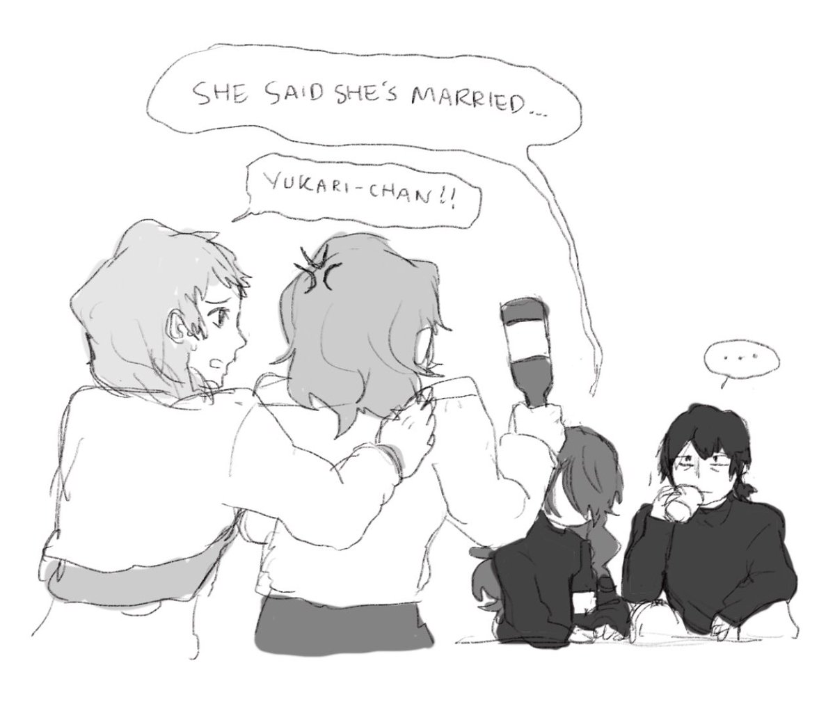 always wanted to do this meme. more uncontrollable drunk mitsuru 
