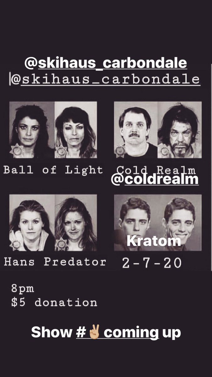 ColdRealm's tweet image. 1st tweet but our 2nd show y’all 

Cold ❄️ Realm