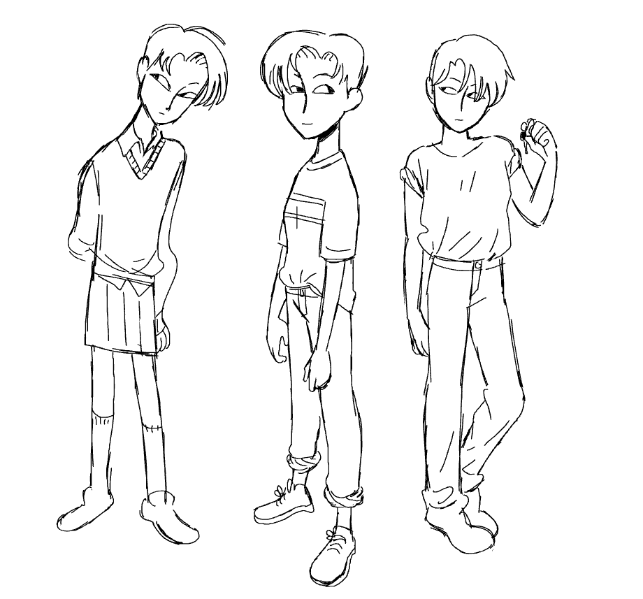 initially i joked ...........but then i punked myself and drew it 