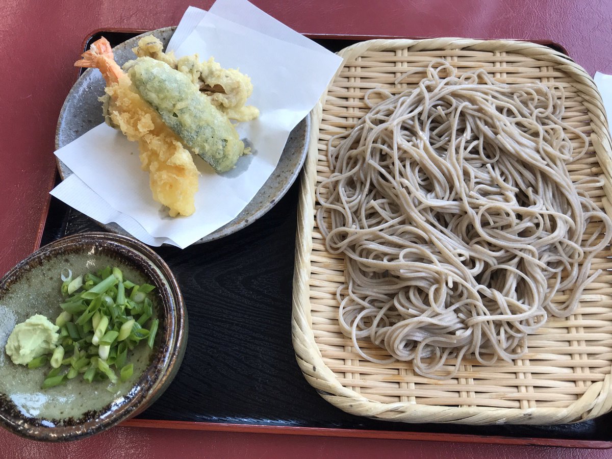 figeac1's tweet photo. Cold soba tempura + oden in Haruna lake Gunma prefecture #oden #coldsoba #tempura #gunma #harunalake https://t.co/4OX84ucWyU
