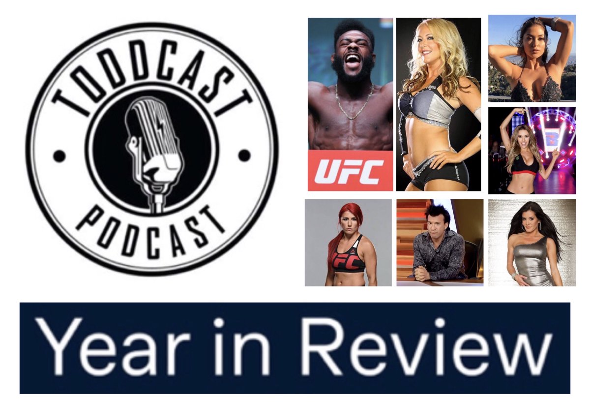 TODDCastPodcast's tweet photo. A look back at 2019 with The Year In Review #podcast!
#UFC #AriannyCeleste, #WOW #AmberONeal, #UFC #RandaMarkos & #AljamainSterling, #MMA analyst #RobinBlack, #IFBB pro #StaceyNaito, #BellatorMMA #MercedesTerrell & more share stories! https://t.co/Q0xdgMMexb https://t.co/cF3OYs6RHN